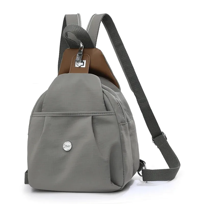 mini sac à dos multicolore, sac à dos léger en nylon, peut contenir un ipad mini, sac de voyage quotidien