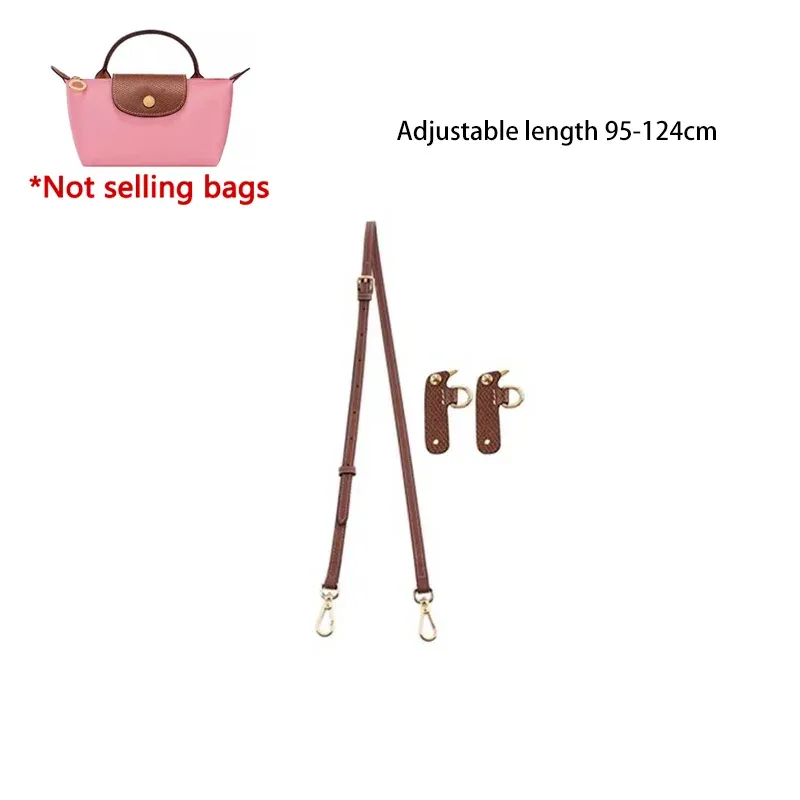 mini sacs à bandoulière en cuir adaptés aux mini pochettes longchamp, accessoires de sac à bandoulière réglables