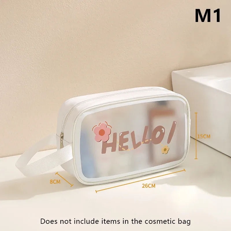 {cc44} trousse de toilette femme portable 2025 nouvelle collection avancée grande capacité étanche sac de rangement cosmétique boîte de rangement trousse de lavage