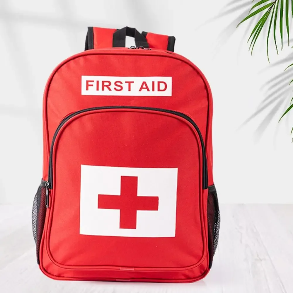 Sac à dos d'urgence vide pour médicaments, anti-rayures, grande capacité, sacs de sauvetage extérieurs, résistants à l'usure, multi-poches