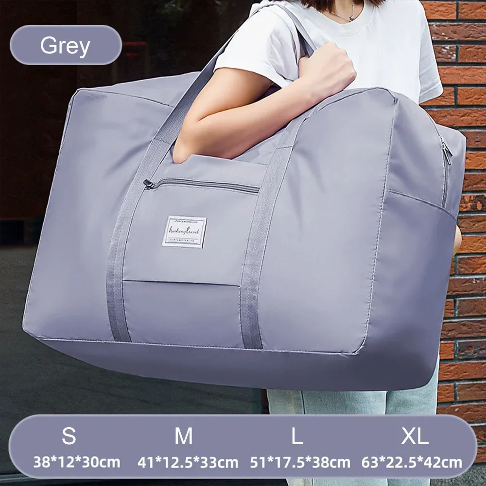 sac de voyage pliable grande capacité multifonctionnel, sac à bagages de voyage en tissu oxford imperméable, sacs à main de voyage, organisateur de vêtements