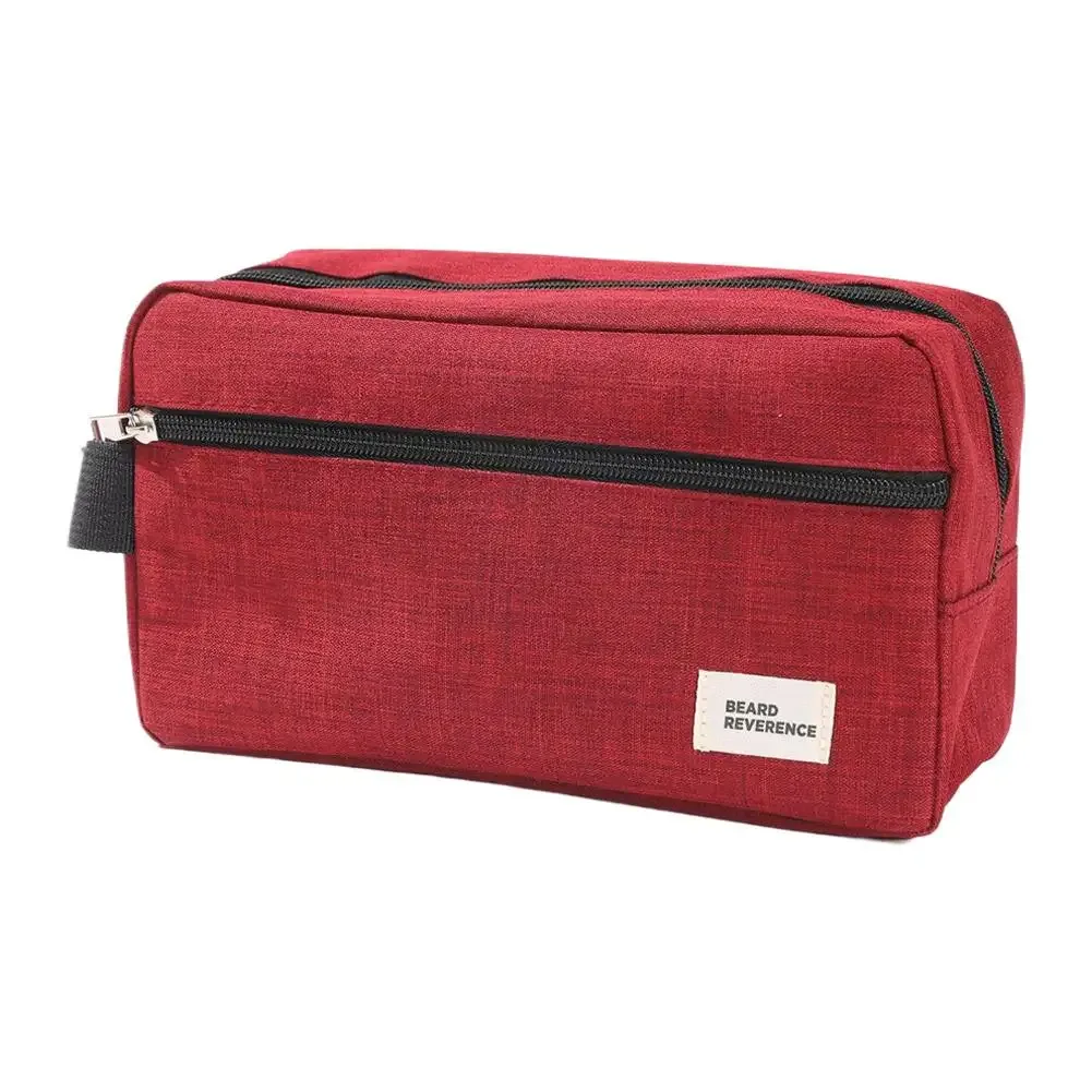 trousse de maquillage de capacité pour hommes et femmes – trousse à cosmétiques trousse de toilette de voyage d'affaires en plein air