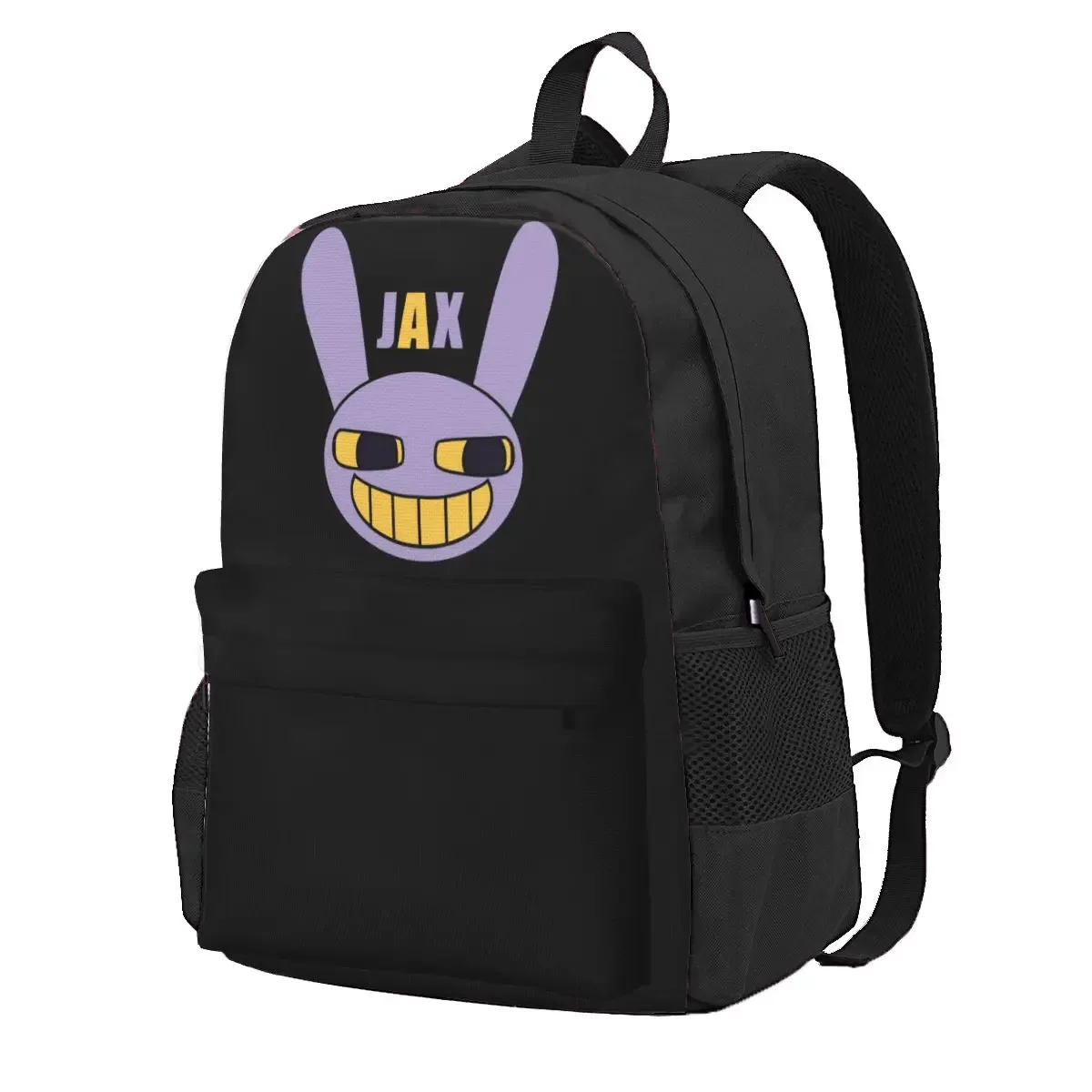 jax avec nom (le incroyable cirque numérique) sacs à dos garçons filles bookbag enfants sacs d'école voyage sac à dos sac à bandoulière