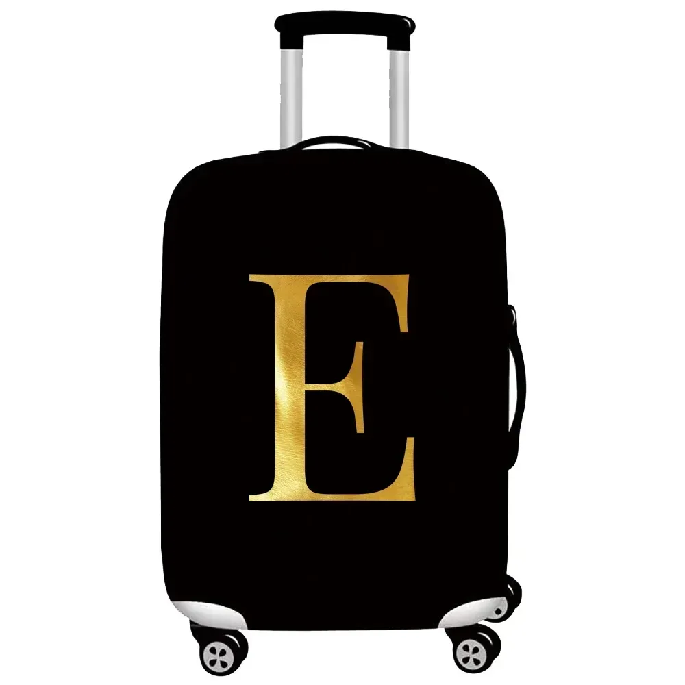 housse de protection pour bagages, épaisse et élastique, housse de protection contre la poussière, anti-rayures, housse de protection pour valise, série de lettres