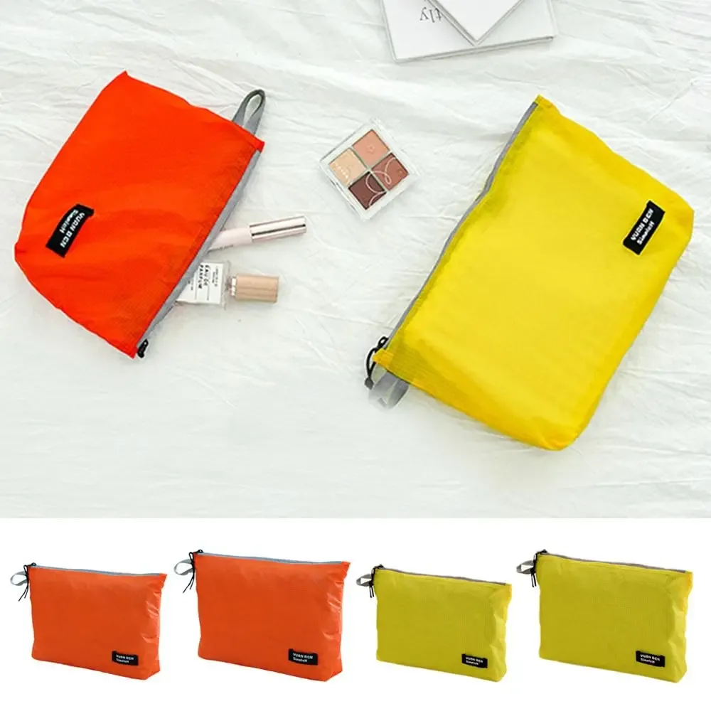 sac de rangement pour bagages recouvert de silicone, sac de rangement de voyage multifonctionnel ultra léger, sac de rangement de voyage haute capacité jaune orange