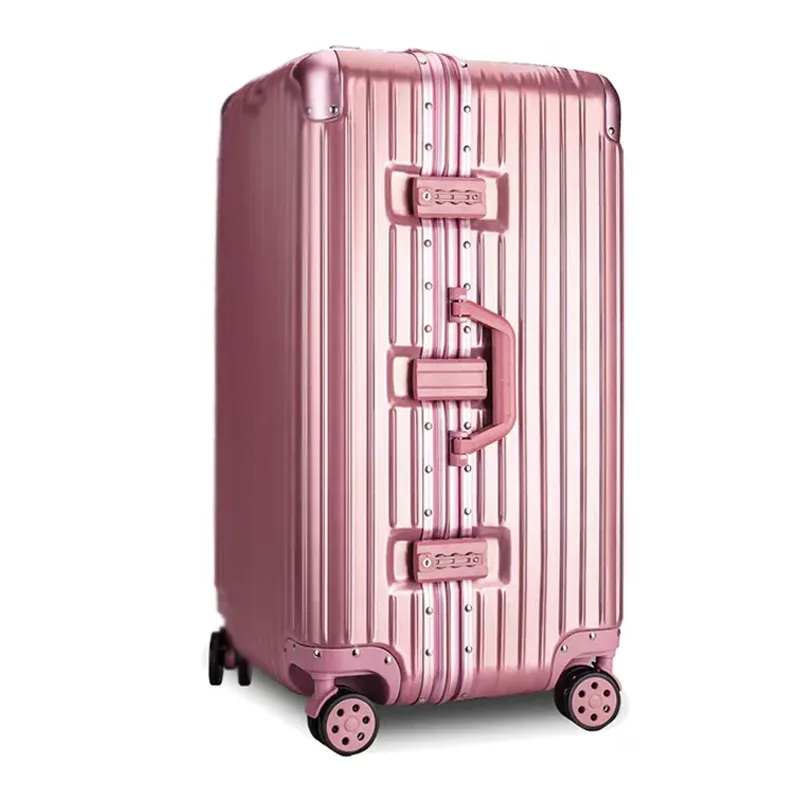 valise grande capacité 3:7, 34 pouces, en abs + pc épaissi, avec cadre en aluminium, serrure à combinaison, bagage à roulettes, valises de cabine 20 pouces