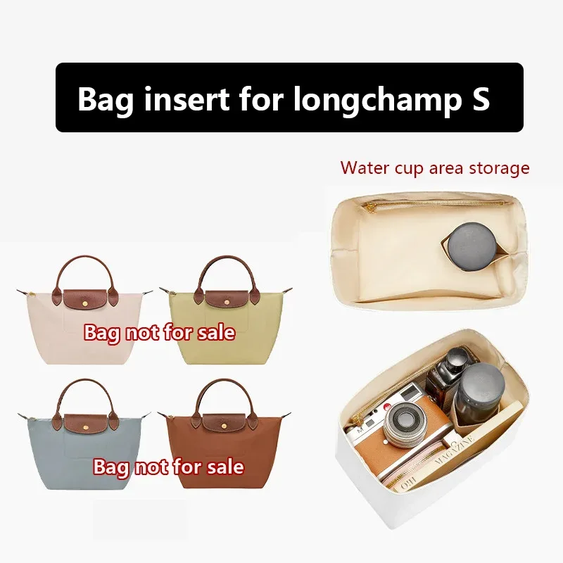 insert de sac pour ordinateur portable longchamp, organisateur de sac, support de sac léger, accessoires de sac en papier dupont