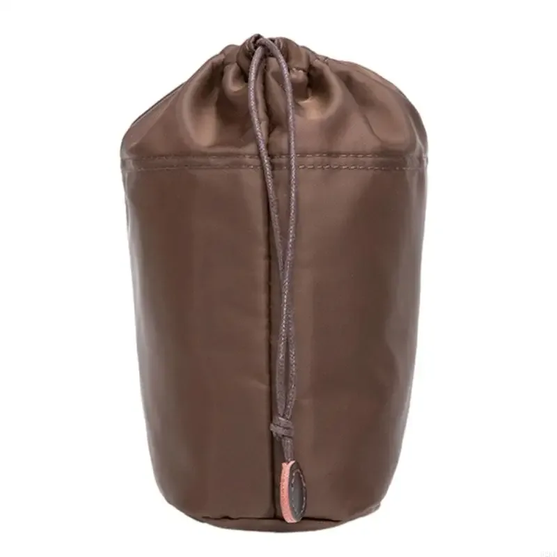 Organisateur de sac à main avec cordon de serrage, organisateur conçu pour sac seau, sac intérieur en Nylon, sac à bandoulière, fourre-tout