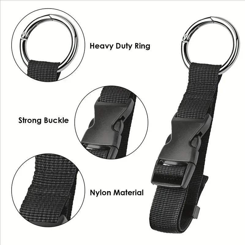 bagages de voyage légers et portables avec sangles fixes, sacs à dos, sangles externes, sacs extensibles à boucles, sangles de bagages