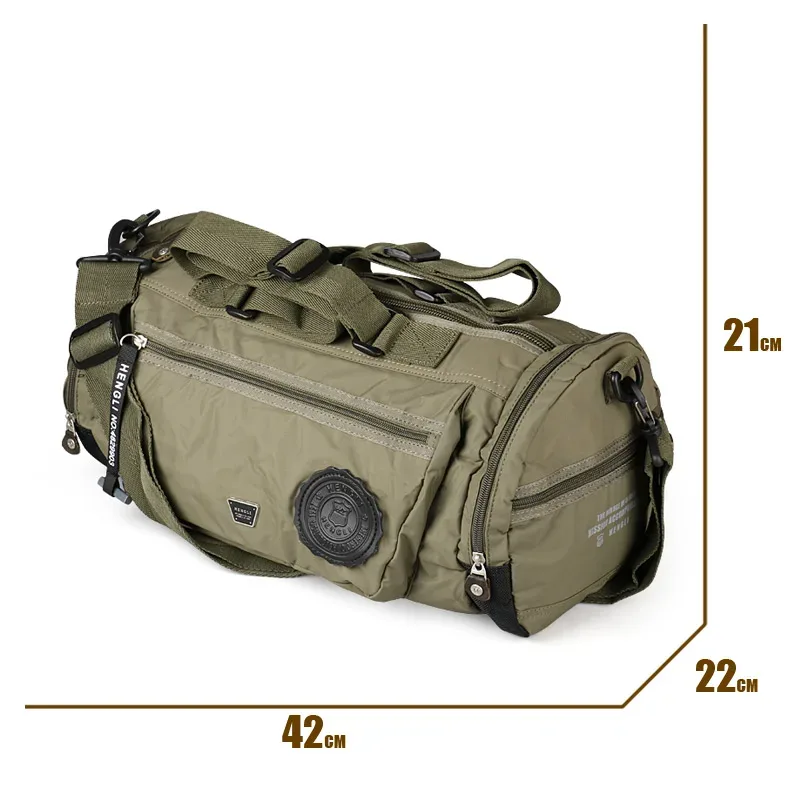 ruil – sacs de voyage d'extérieur pour hommes, sac pliant en tissu oxford, sacs de protection portables imperméables pour loisirs