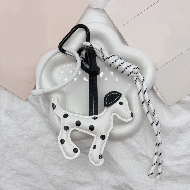 breloque de sac chien mignon, porte-clés kawaii avec pendentif pompon pour sac à dos, sac à main, décoration, cadeau pour les amoureux des chiens, femmes, filles