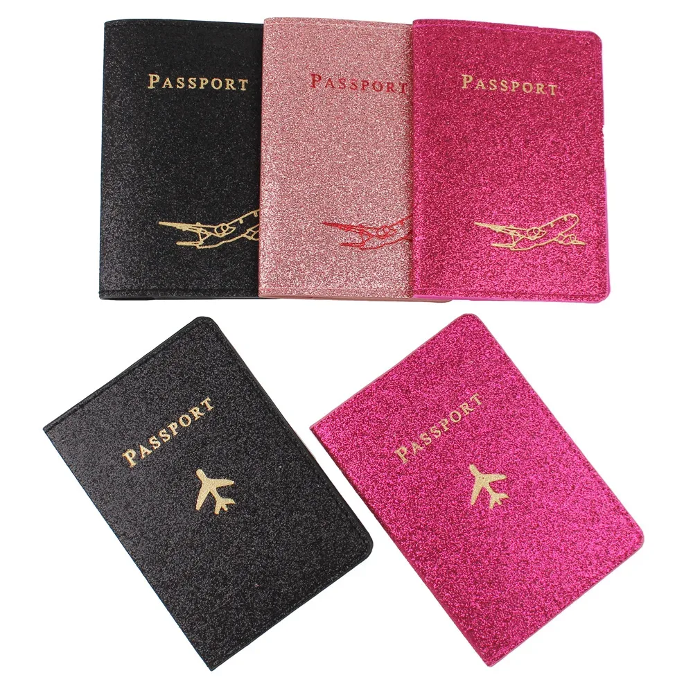couverture de passeport à la mode, organisateur de porte-passeport, étui de protection pour cartes d'identité, documents, passeport, portefeuille, étui porte-carte de crédit