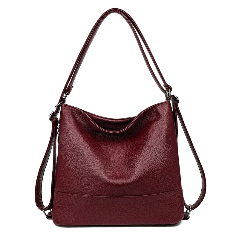 sac à dos en cuir de qualité supérieure pour femmes, sac à dos de grande capacité pour les déplacements, les voyages, l'école, sacs à bandoulière pour femmes