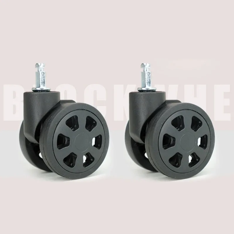 roues de valise de voyage universelles, rotatives et silays euses, résistantes à 360, pour chariot à bagages, remplacement durable, 1 paire