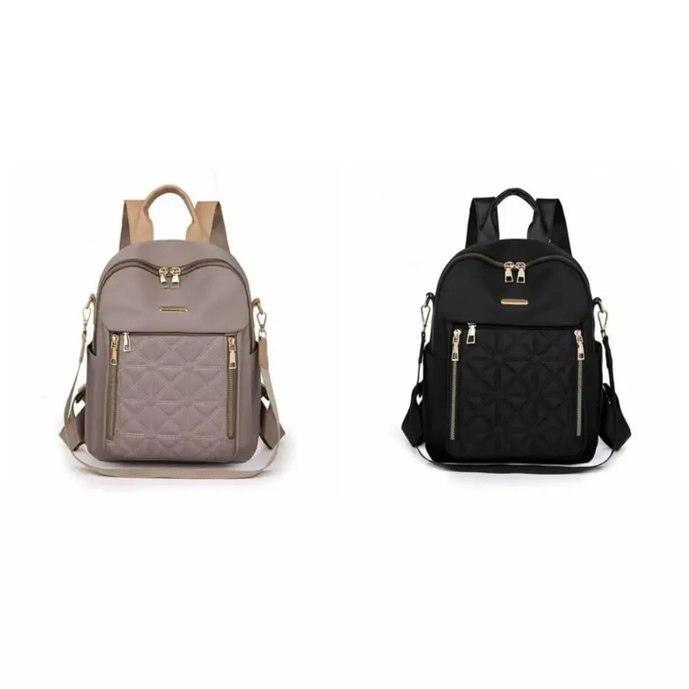 sac à dos en tissu oxford, simple et luxueux, multifonctionnel, couleur unie, sac à bandoulière, petit sac à main, sac à dos rétro