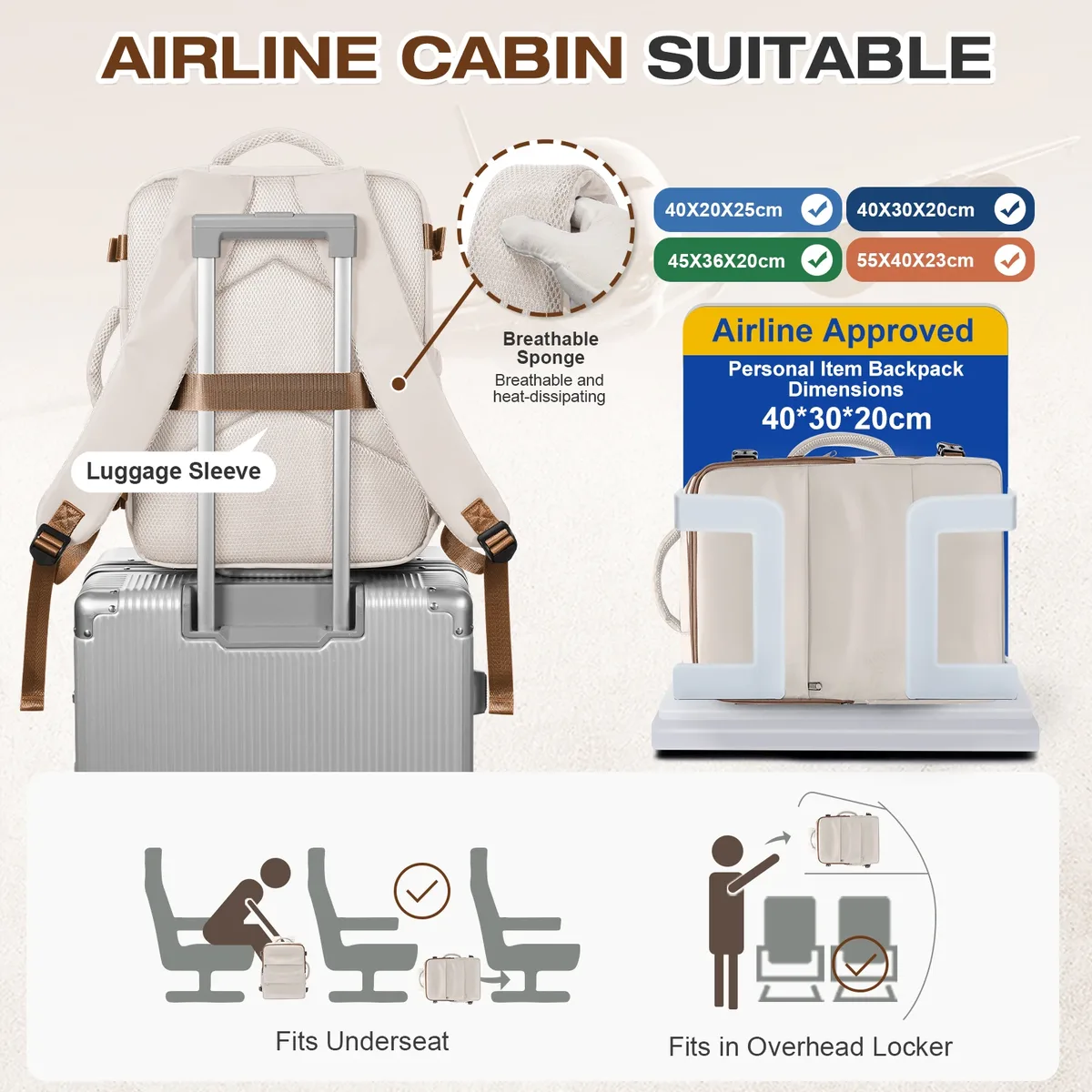 sac à dos de voyage pour femmes, sac à dos sous vide avec pompe manuelle, bagage à main ryanair 40x30x20, sacs pour hommes, grand sac de travail pour ordinateur portable
