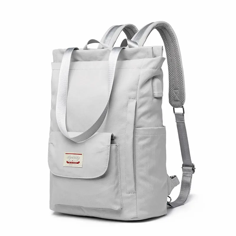 sac à dos étanche pour ordinateur portable mn pour femme, 13 pouces, 13.3 pouces, 14 pouces, 15 pouces, 15.6 pouces, mode coréenne, toile oxford, usb, sac à dos universitaire 600