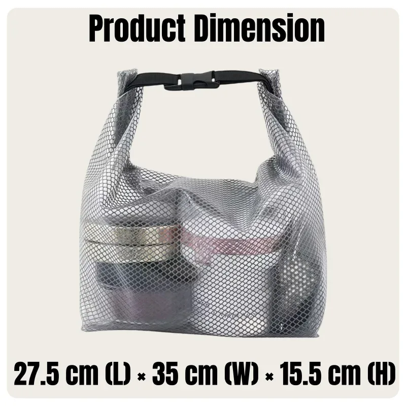 sac de voyage unisexe d'été nouveau pour l'extérieur, grande capacité, pratique, transparent, en plastique, étanche, portable, à bandoulière, pour la plage