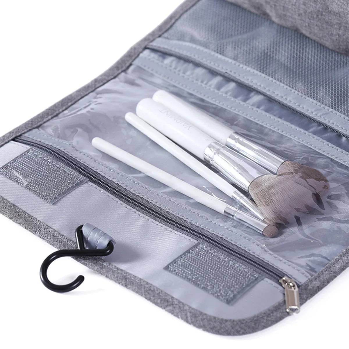 trousse de toilette de voyage de grande capacité, sac à cosmétiques portable multifonctionnel avec crochet, sac de rangement, sac de rangement de voyage pour hommes