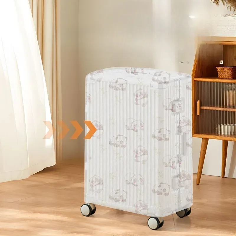 5 housses anti-poussière jetables pour bagages, housse de protection pour valise de voyage en tissu non tissé, housse de protection contre la pluie