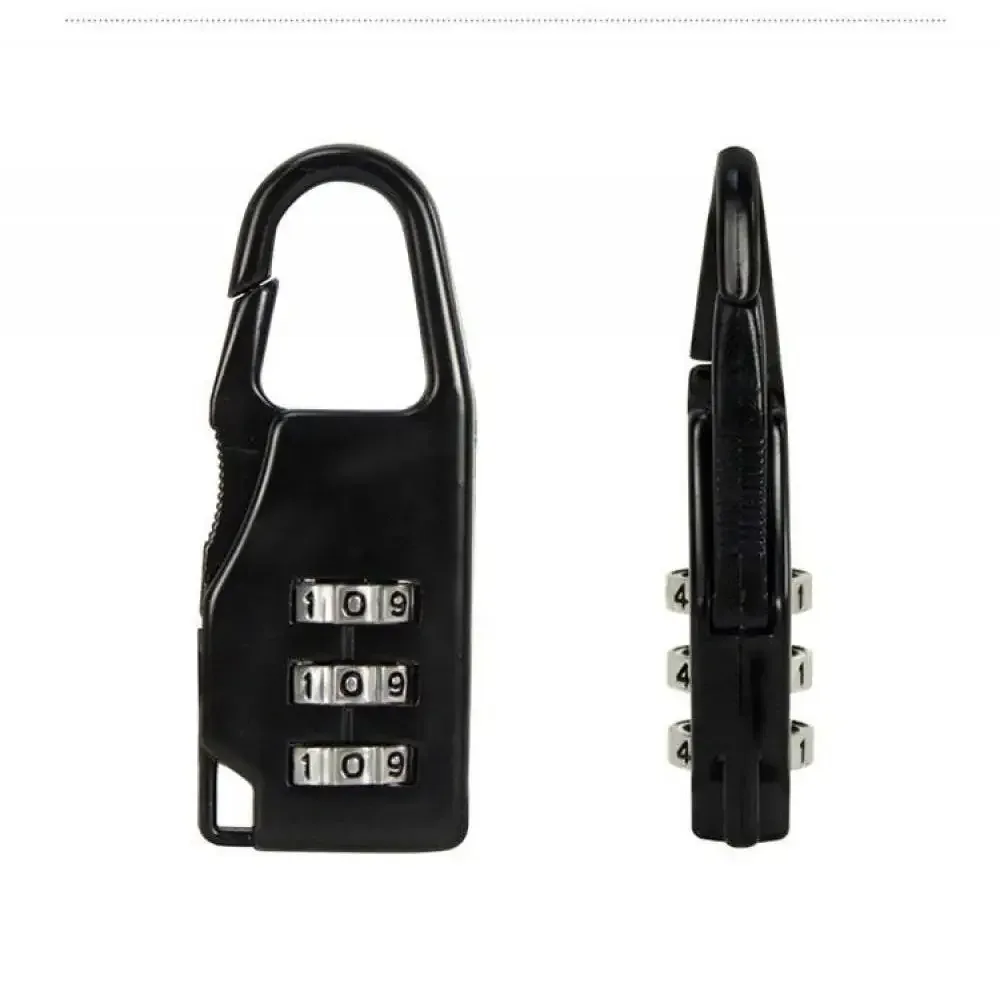 mini cadenas à bagages pour sac à dos, bloc sécurisé, serrure de valise, 3-251