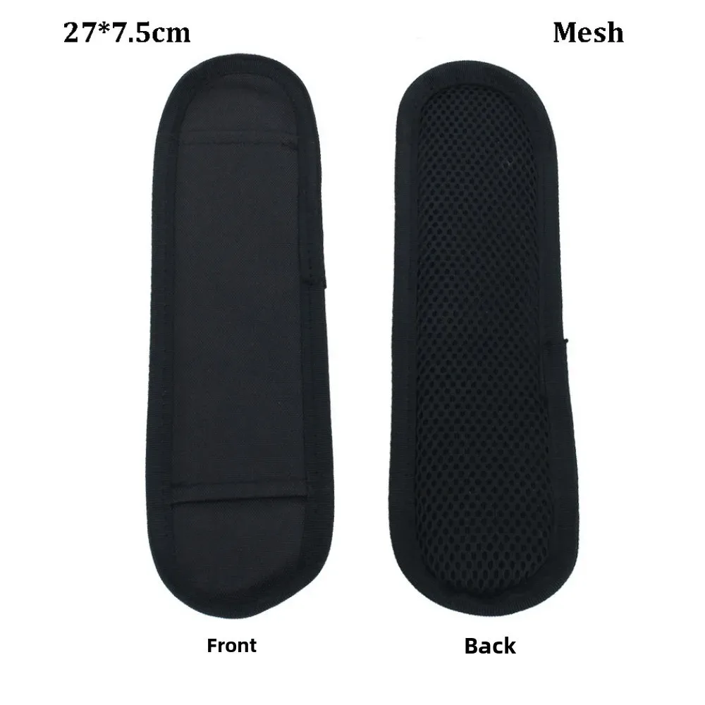 coussin de bandoulière détachable respirant de haute qualité pour sac à dos noir, accessoires de sac à bandoulière de décompression