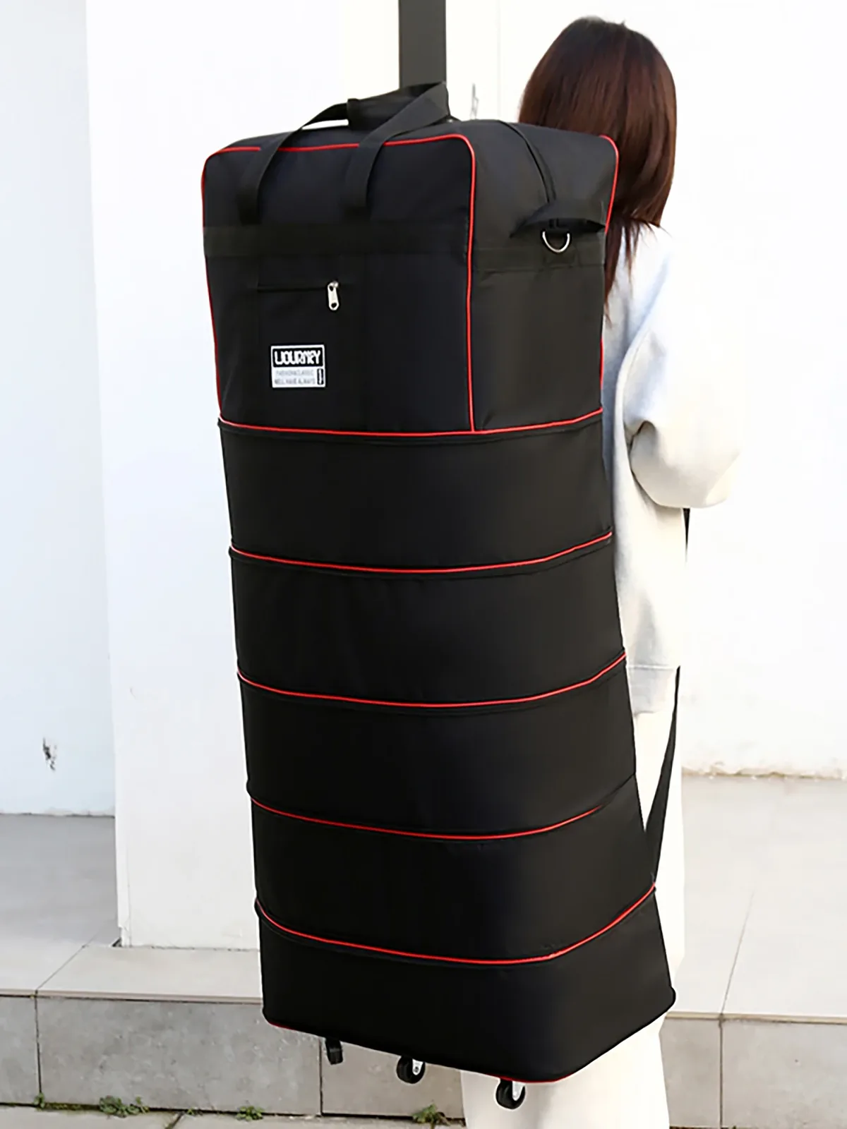 sac de sport et de voyage de grande capacité pour hommes, sac de voyage pliable pour famille, sac de sport pliable pour les voyages du week-end, sac prêt pour cadeaux