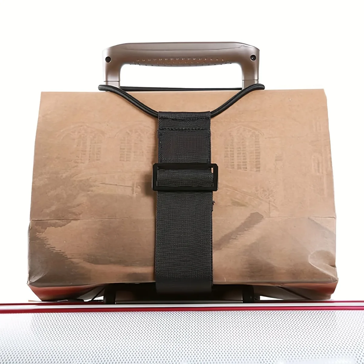 sangle élastique polyvalente pour bagages, réutilisable, réglable, connecteur de bagages, sangle fixe pour valise de voyage, 1 pièce