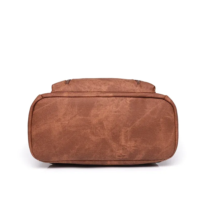 2025 nouvelle mode sac à dos sac à main pour femmes décontracté vegan en cuir sac à bandoulière dames fermeture éclair rabat magnétique sacs à dos mochila рюкзак