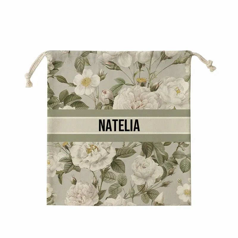sac en toile pour épaules, poches à cordon de serrage, sac à dos de shopping personnalisé pour étudiant, pochette en coton pour salle de sport, sac de rangement de voyage