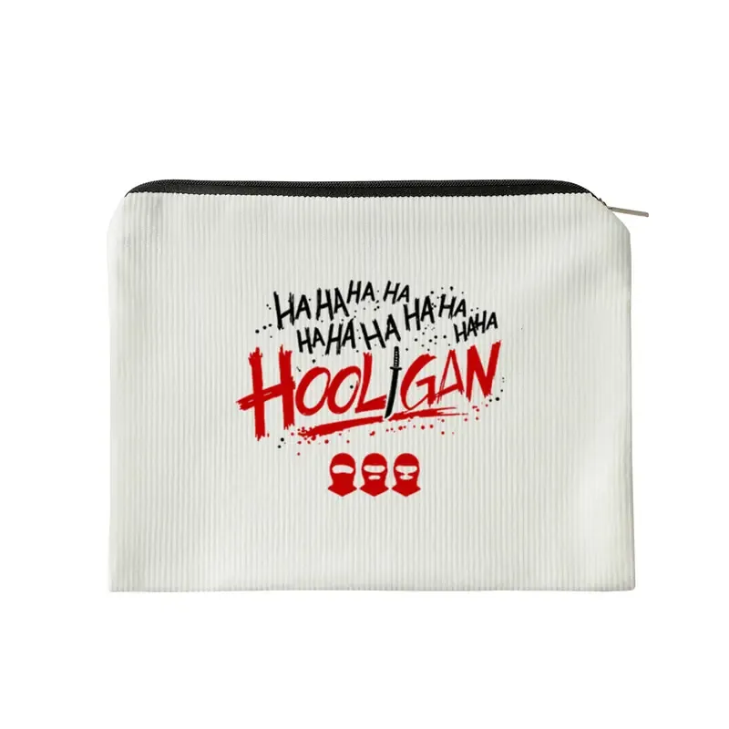 trousse de toilette en velours côtelé arirang 2.0 world tour 2026 pour femme, sac de rangement multifonction léger, cadeau pour fans kpop de l'album haha