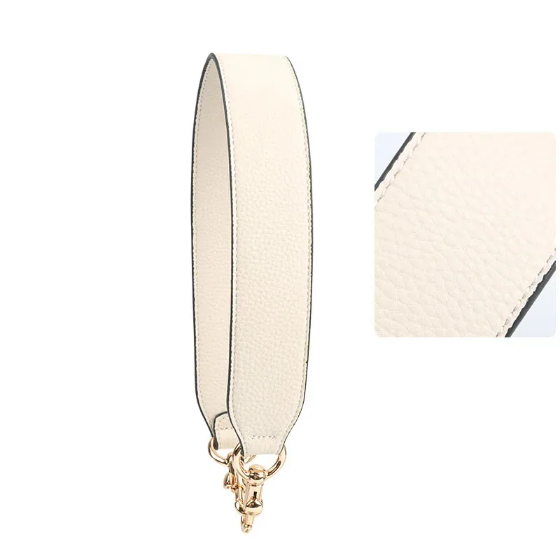 xmessun – sac à bandoulière tendance pour femmes, bretelles pour les mains, bretelles en cuir véritable, larges bretelles, accessoires à sangle courte, nouvelle collection
