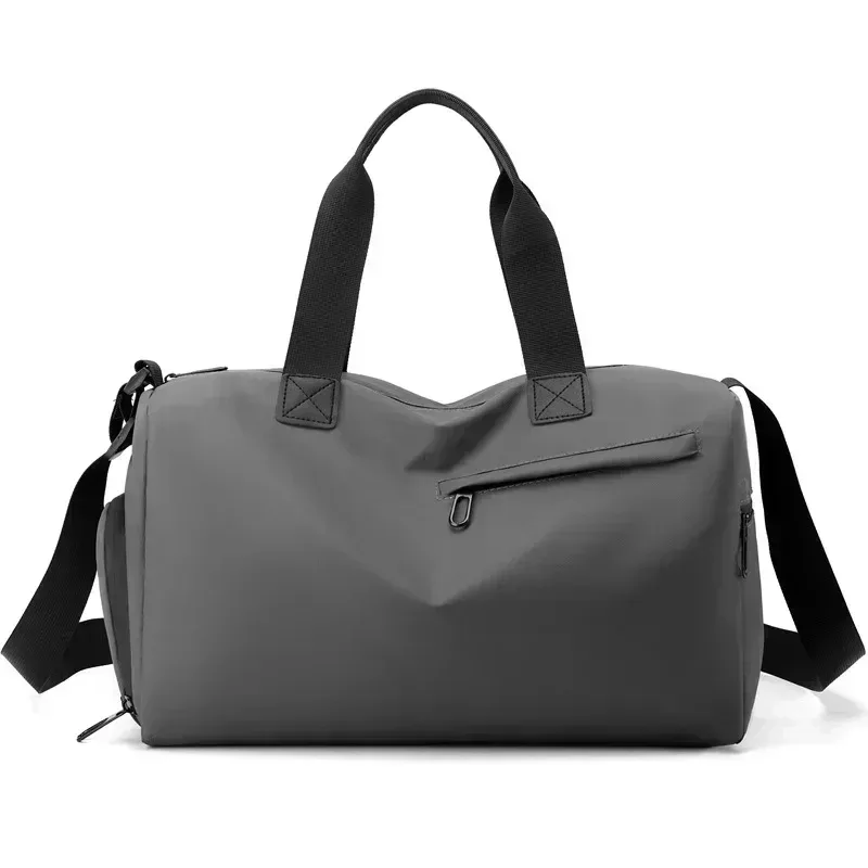 sacs de voyage oxford de grande capacité à fermeture éclair, sacs de fitness solides en tissu épais, bagages étanches de grande capacité, sacs de sport