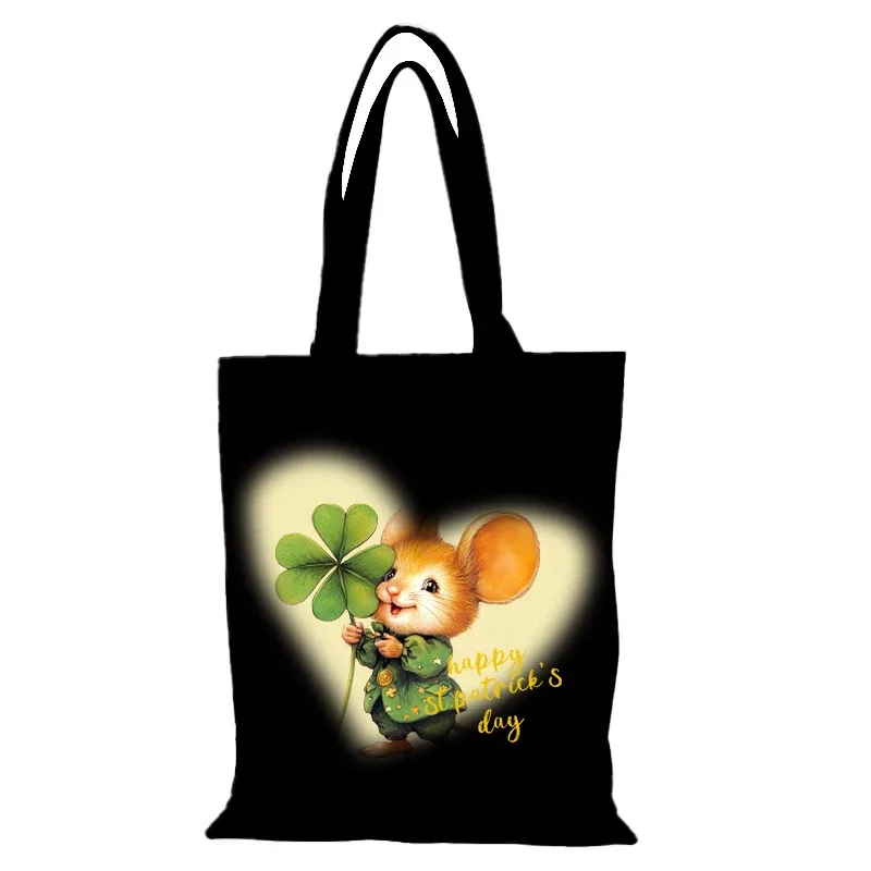 sacs à main mignons pour femmes, sac de shopping de dessin animé, fourre-tout écologique, tissu de plage, sac à bandoulière pliable, nouveau