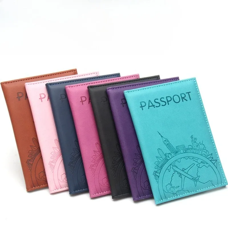 porte-passeport en cuir, étui pour passeport, porte-carte d'identité, porte-billets, accessoires de voyage