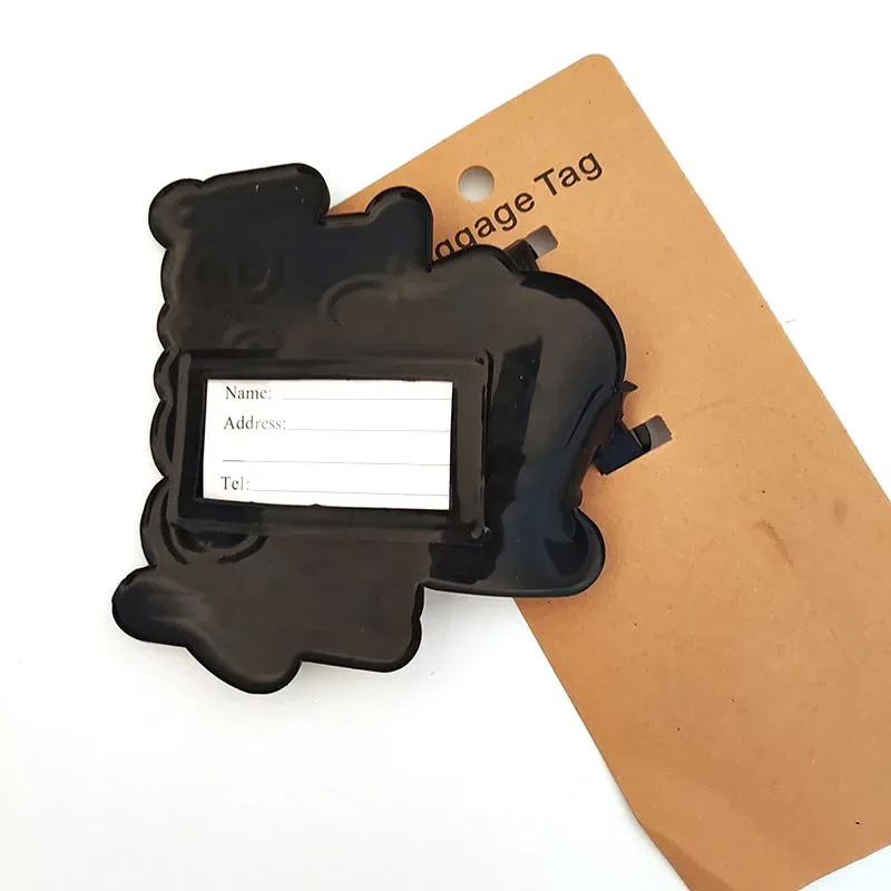 accessoires de voyage « est pas tours » étiquette de voyage pour bagages gel de silice valise id addres holder