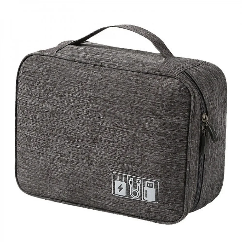 Sac de rangement pour câbles, étanche, organiseur électronique numérique, sac de rangement portable pour câbles USB, chargeurs et prises, organiseur de câbles de voyage
