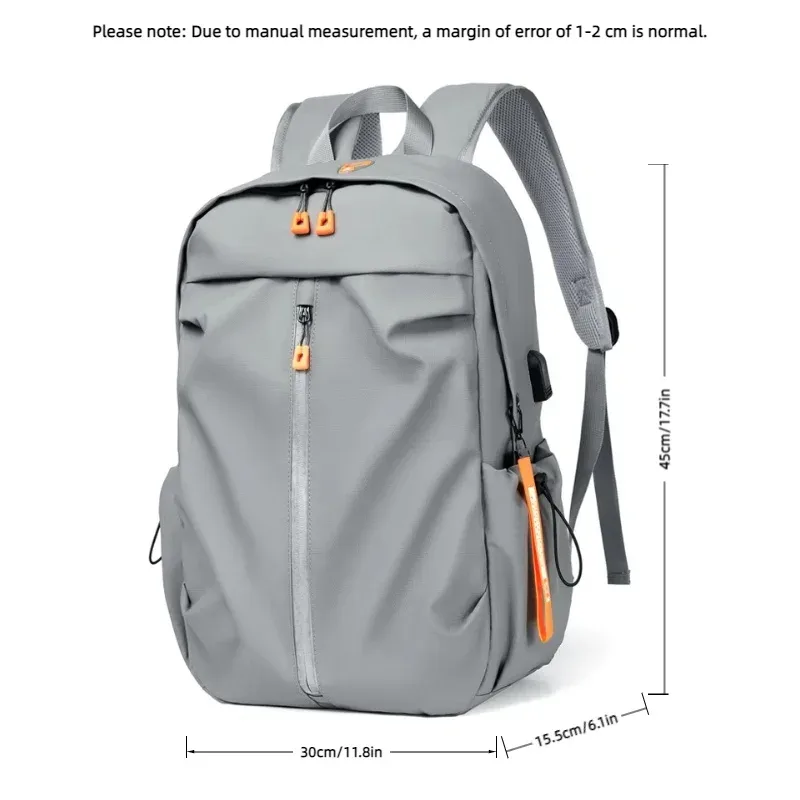 sac à dos multifonctionnel à la mode, grande capacité, sac à dos de voyage décontracté, sac à dos pour ordinateur d'affaires, sac à dos universitaire