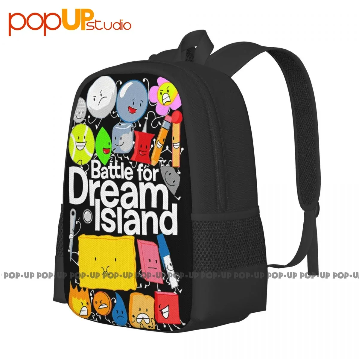 Bfdi affiche bataille pour Dream Island sac à dos grande capacité sac à provisions créatif chaud sac de Sport scolaire