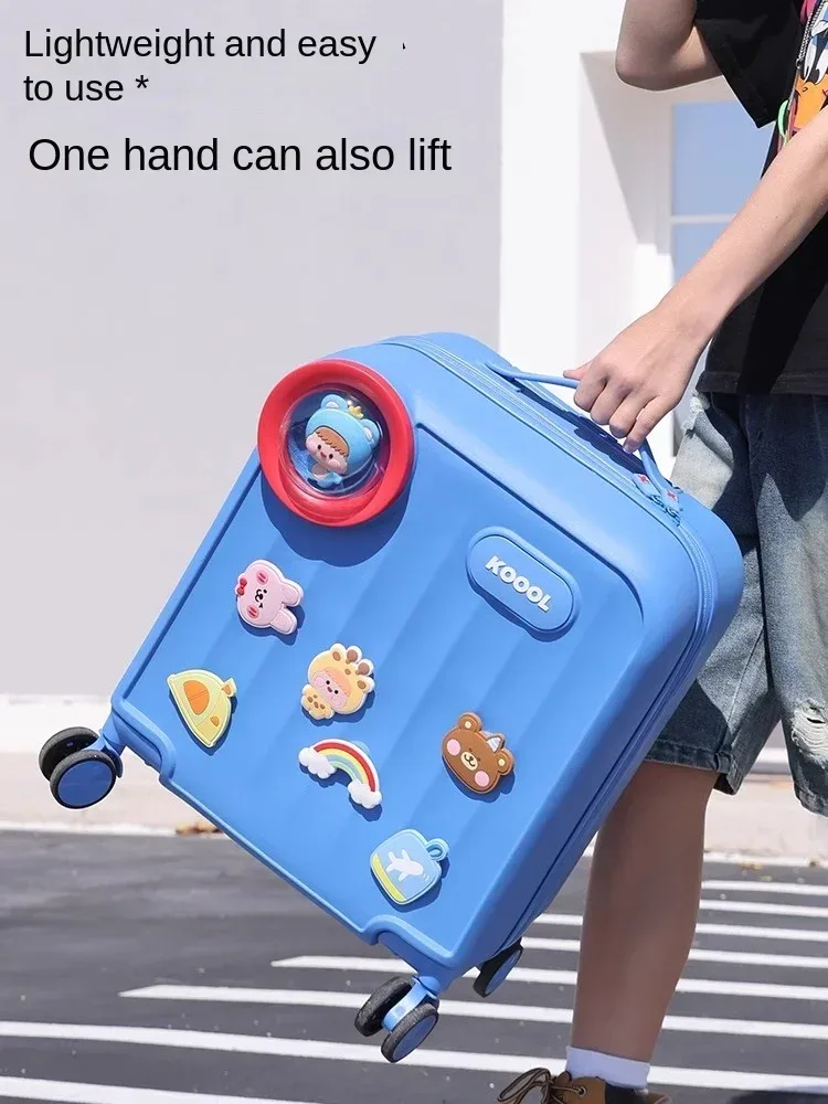 valise mignonne pour enfants de 16 pouces, petite valise à roulettes pour garçons et filles, valise de cabine pour voyage