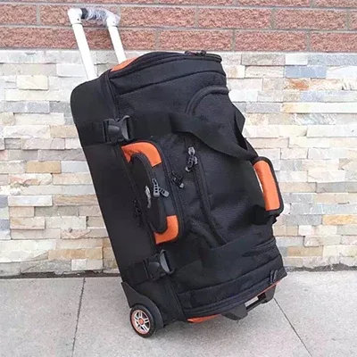vnelstyle – valise de voyage étanche de grande capacité, sac à roulettes en tissu oxford, valise à roulettes pour femmes et hommes, boîte de 27 "30"
