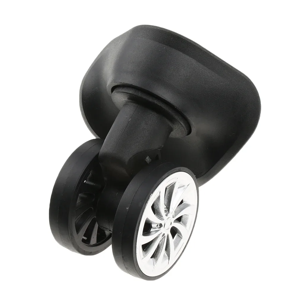 pièces de rechange pour valise a01, roues droites, bagages résistantes à 360, à comcussion, roulettes muettes, accessoire de réparation de chariot, 2 pièces