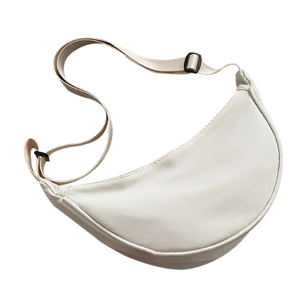 sac à bandoulière en nylon pour femmes, mode portable décontracté hobos sport poitrine sac sous les bras étudiants forme de boulette épaule b x7r8