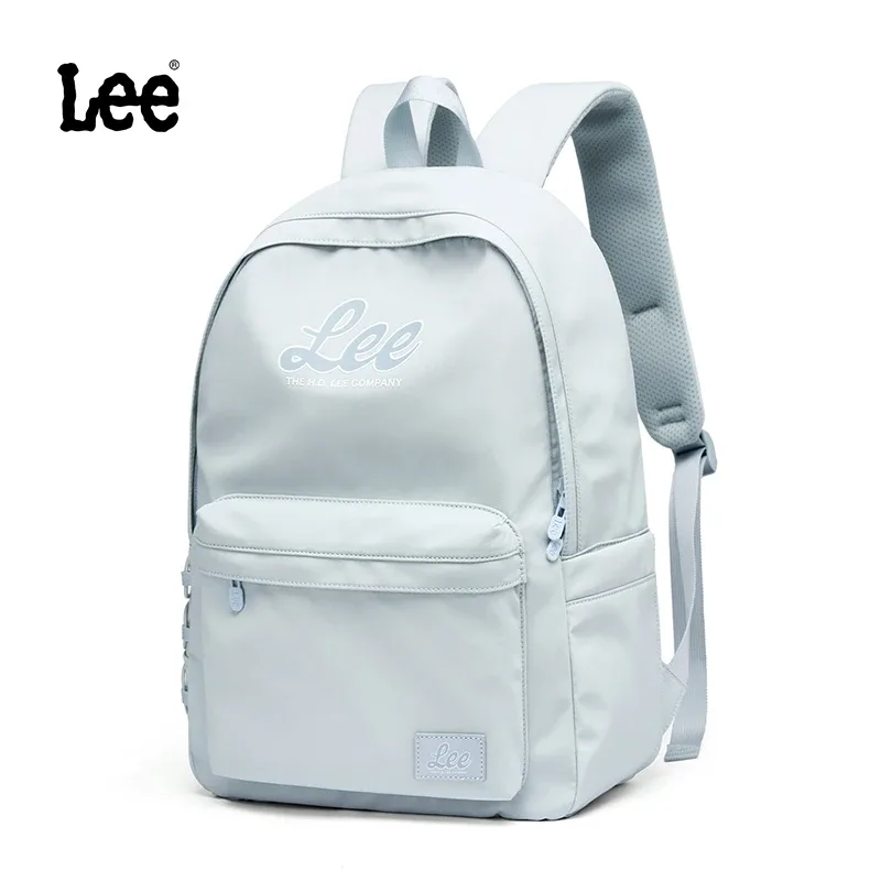lee classics utilitaire grand sac à dos pour ordinateur portable femme homme blanc noir étanche lycéen collège adolescent livre sac cartable