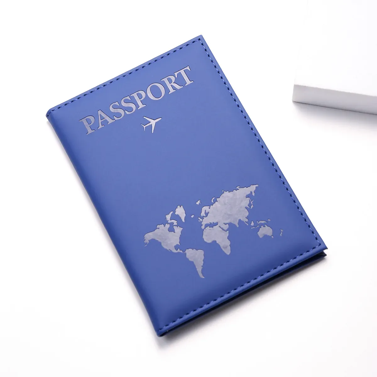 porte-passeport en pu, housse de passeport pour voyages en plein air et voyages d'affaires, étui pour passeport, portefeuille pour passeport, sac pour passeport, accessoire de voyage