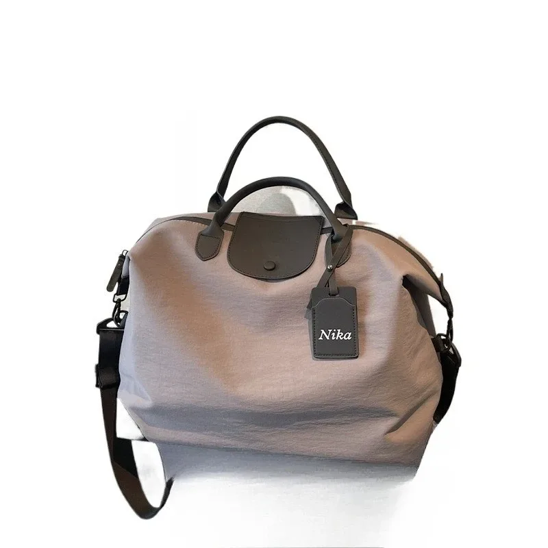 sac de voyage léger de grande capacité, 1 pièce, sac à main portable à la mode pour court voyage, bagages, fourre-tout de rangement de gymnastique