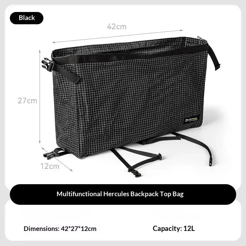 sac à dos multifonctionnel en dacron avec rangement extensible léger, parfait pour la randonnée, le camping et la randonnée à dos.