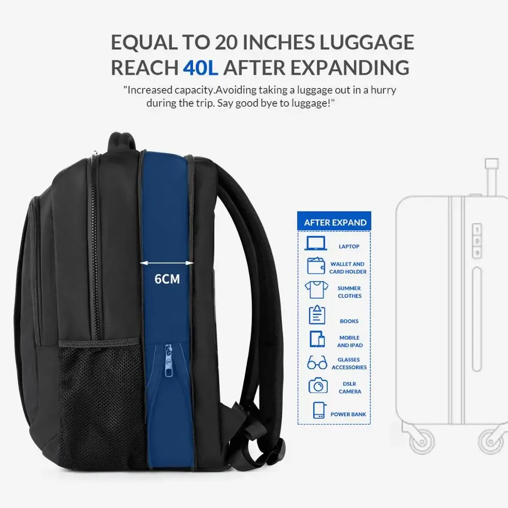 tigernu sacs à dos pour hommes 17.3 pouces sac à dos pour ordinateur portable sacs pour hommes 39l grande capacité sac de voyage sacs antivol pour sac à dos scolaire