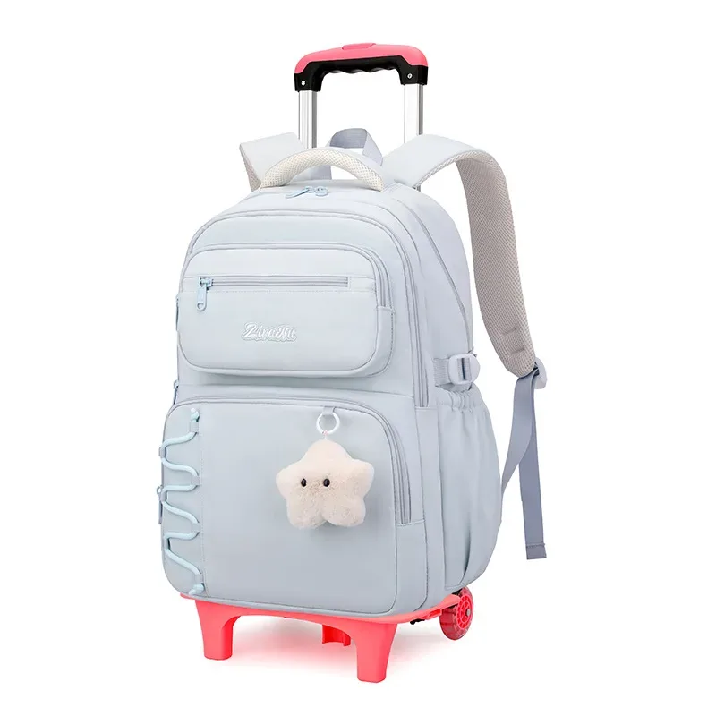 sac à dos scolaire pour enfants, sac à roulettes pour filles, sac à dos pour étudiants, sac à livres pour enfants, sac à dos à roulettes, sac à dos à roulettes