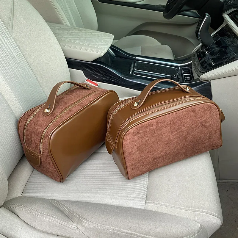 sac de rangement portable pour cosmétiques, trousse de toilette, étuis de maquillage pour femmes, sac de voyage conviviale ré, grande capacité, document solide, haute beauté